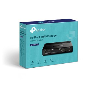 TP-Link TL-SF1016D 16 Port 10/100M Desktop Switch